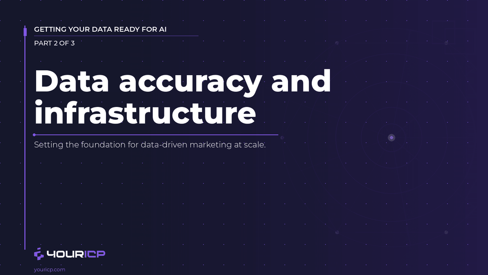 The marketer’s guide to AI-ready data: data accuracy and infrastructure