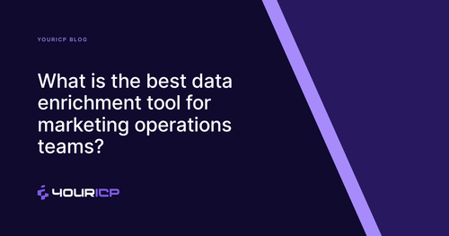 What is the best data enrichment tool for marketing operations teams?